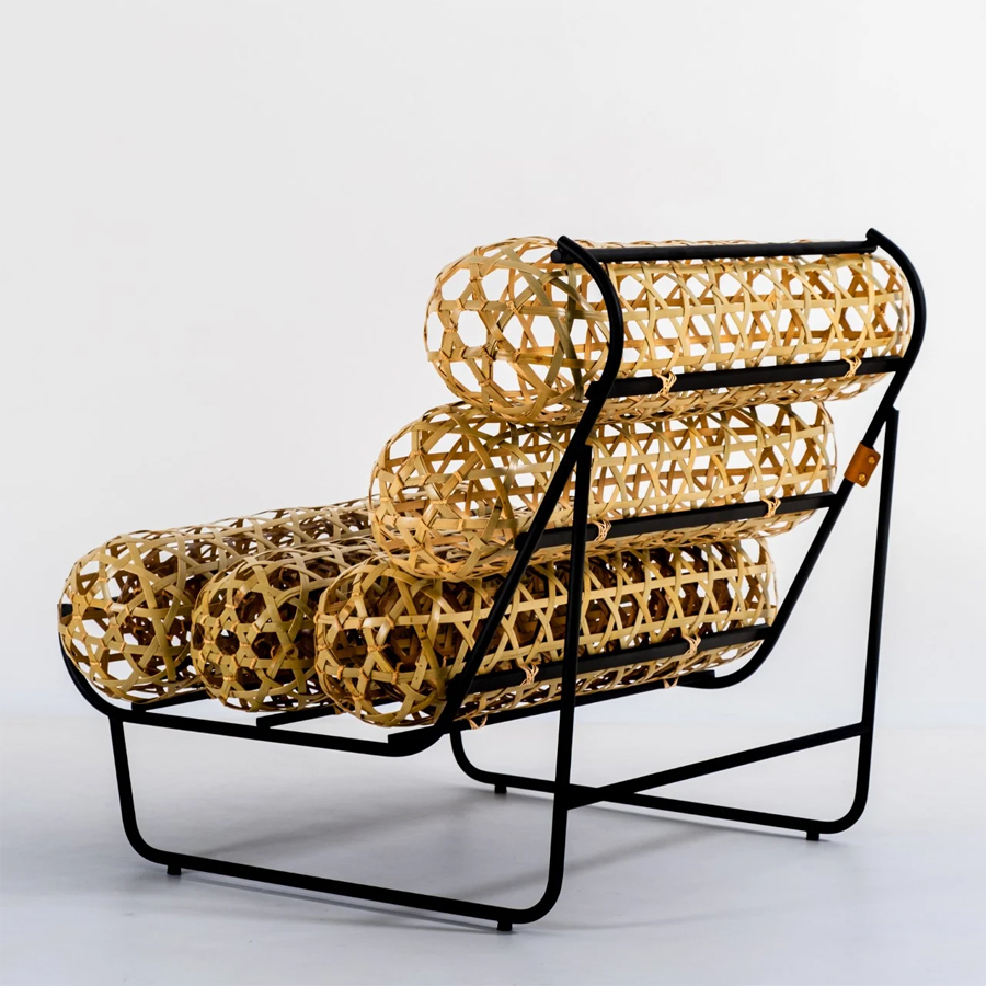 Reinventing Rattan with the Mua Lau Lounge Chair