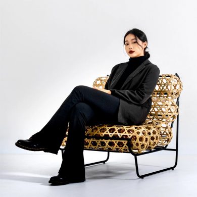 Reinventing Rattan with the Mua Lau Lounge Chair