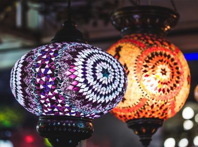 Stunning Mosaic Lamps - Artful Expressions of Light and Color