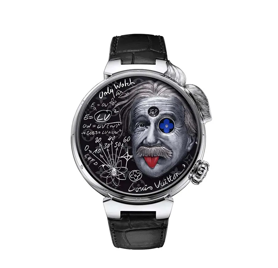 Albert Einstein Commemorated in Louis Vuitton's Timepiece for Only Watch 2023