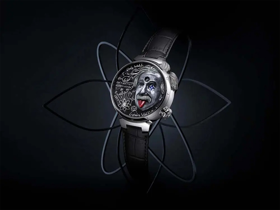 Albert Einstein Commemorated in Louis Vuitton's Timepiece for Only Watch 2023