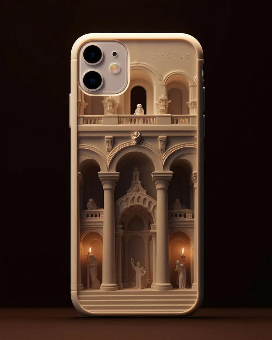 Str4ngeThing's Renaissance-inspired iPhone Cases