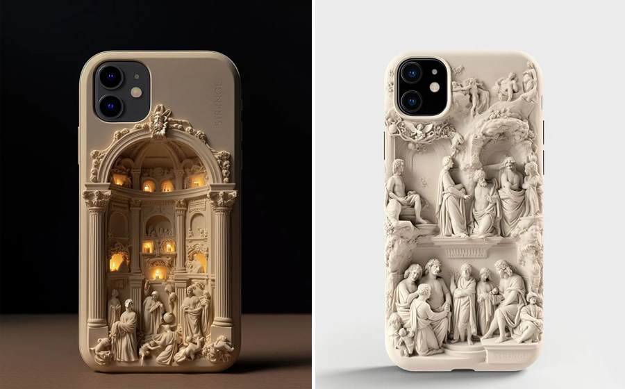 Str4ngeThing's Renaissance-inspired iPhone Cases