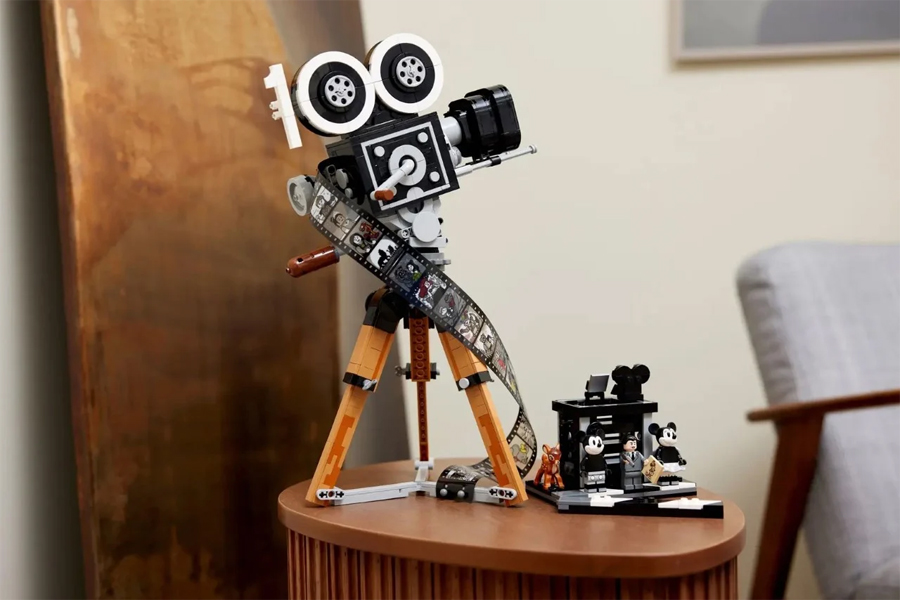 LEGO Honors Disney's 100th Anniversary with Tribute Camera