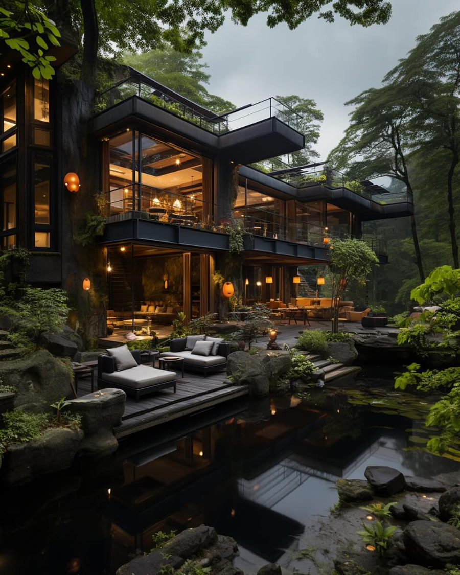 Tranquil Oasis in Yamabiko Retreat, Osaka, Japan