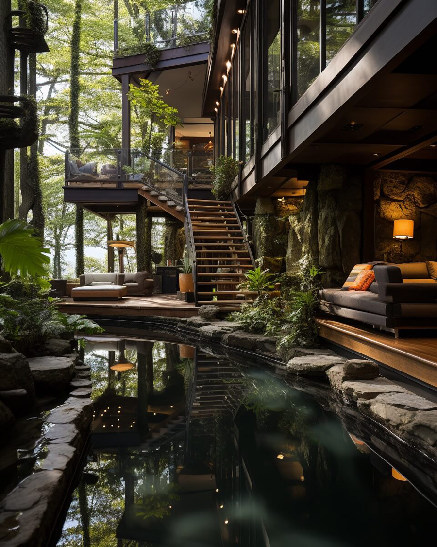 Tranquil Oasis in Yamabiko Retreat, Osaka, Japan