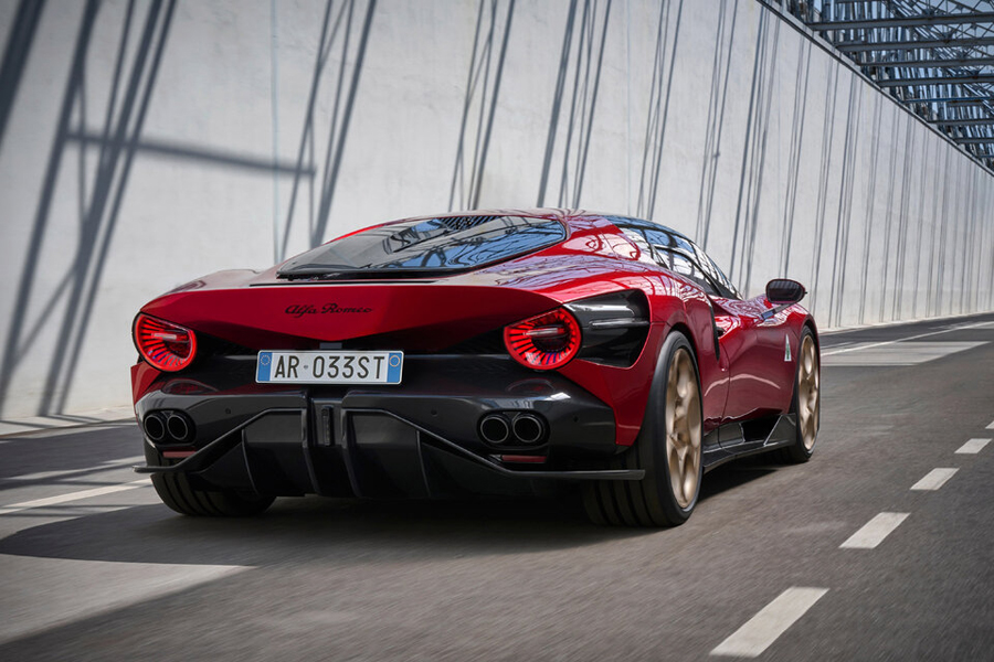 Rebirth of a Legend: 2024 Alfa Romeo 33 Stradale Coupe