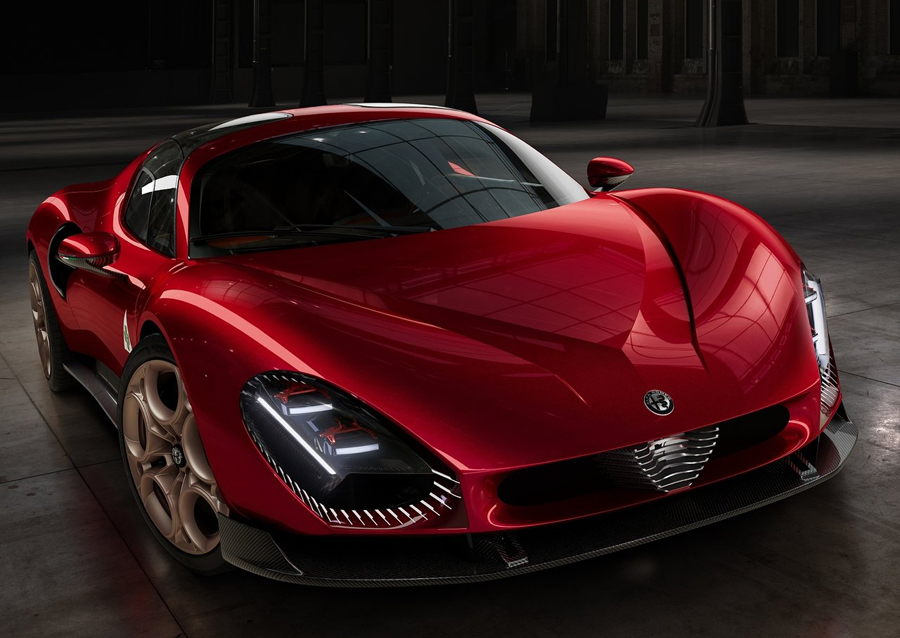 Rebirth of a Legend: 2024 Alfa Romeo 33 Stradale Coupe