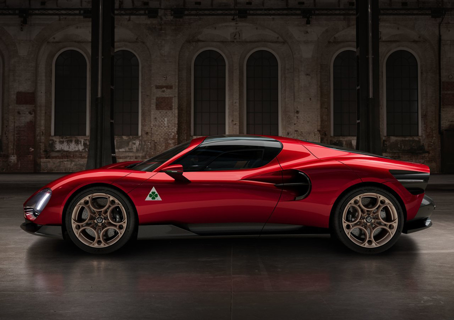 Rebirth of a Legend: 2024 Alfa Romeo 33 Stradale Coupe