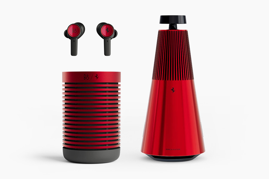 Ultimate Fusion of Ferrari and Bang & Olufsen Audio Gear