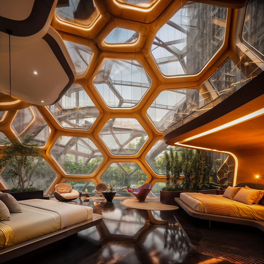 Jose Luis Perez Hermo's HexaHub Inspired by Nature