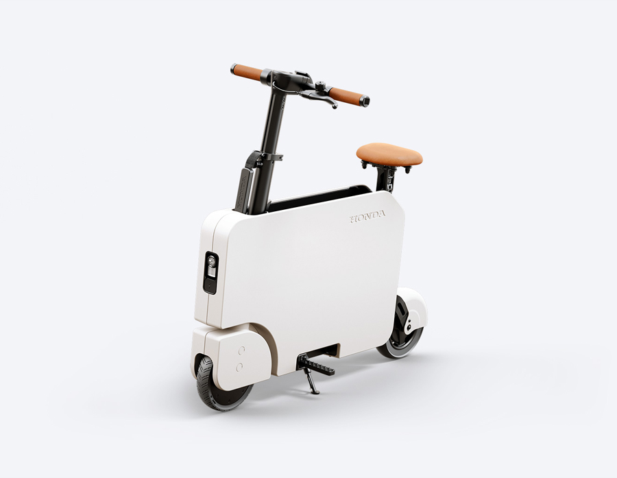 Honda's Motocompacto Blends Nostalgia with Electric Mobility