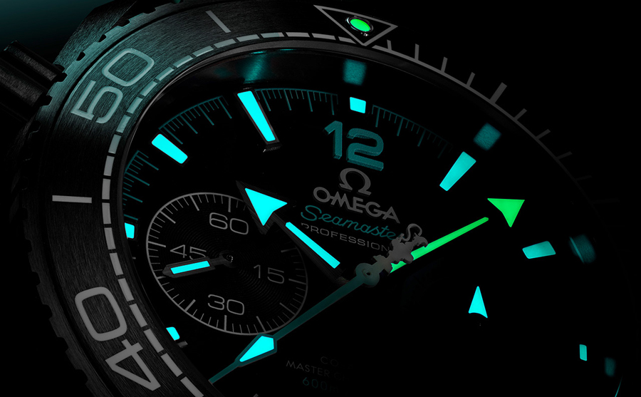 Omega Seamaster Planet Ocean Deep Black ETNZ Edition