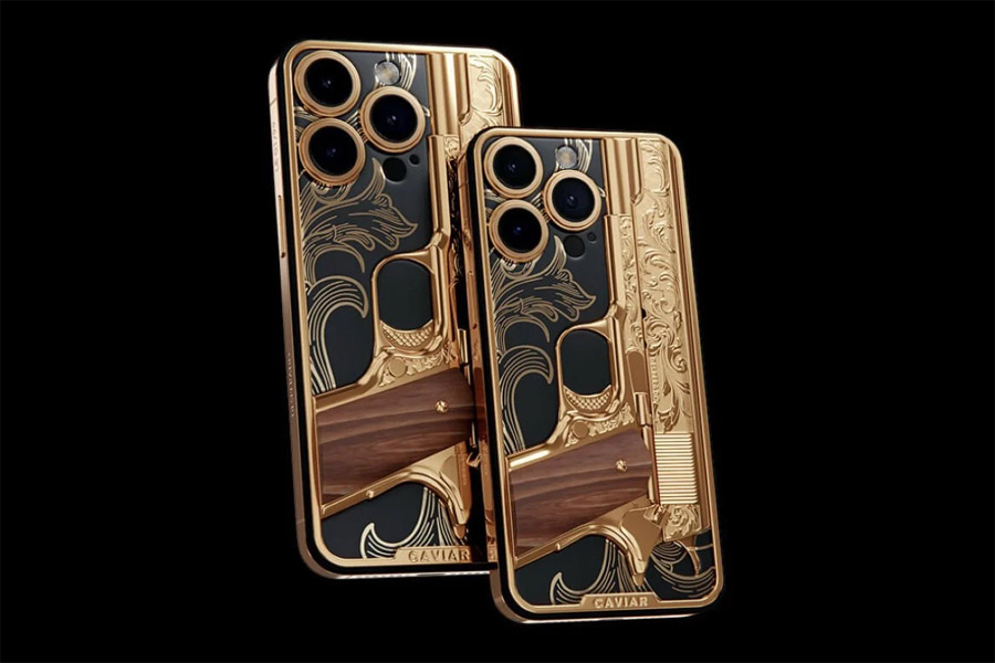 Caviar's 'Notorious' iPhone 15 Pro: A Golden Marvel for $8630