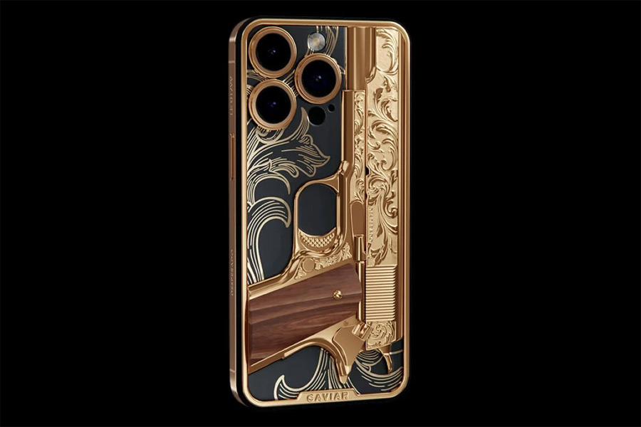 Caviar's 'Notorious' iPhone 15 Pro: A Golden Marvel for $8630