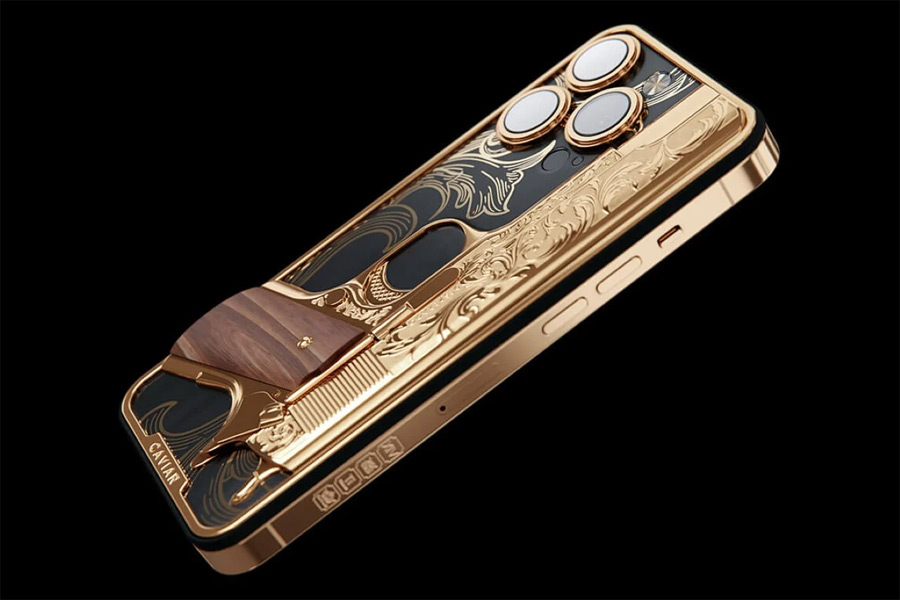 Caviar's 'Notorious' iPhone 15 Pro: A Golden Marvel for $8630