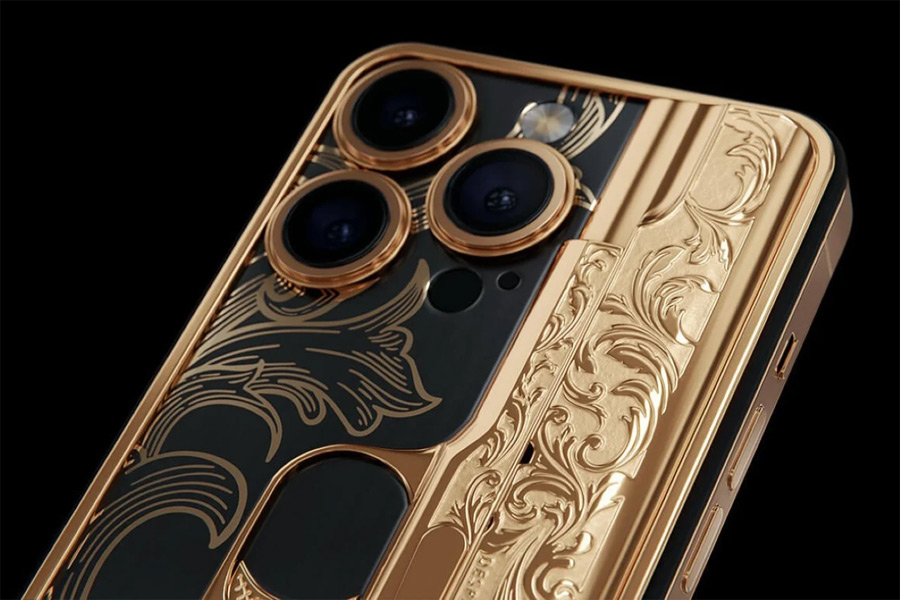 Caviar's 'Notorious' iPhone 15 Pro: A Golden Marvel for $8630