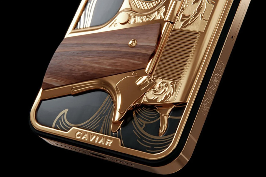 Caviar's 'Notorious' iPhone 15 Pro: A Golden Marvel for $8630