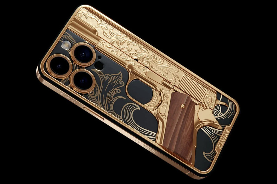 Caviar's 'Notorious' iPhone 15 Pro: A Golden Marvel for $8630