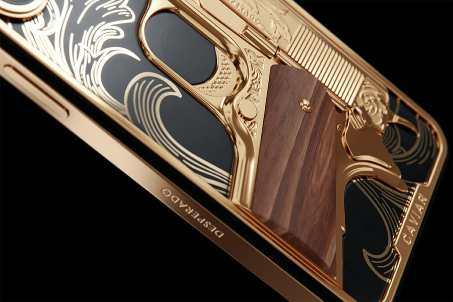 Caviar's 'Notorious' iPhone 15 Pro: A Golden Marvel for $8630