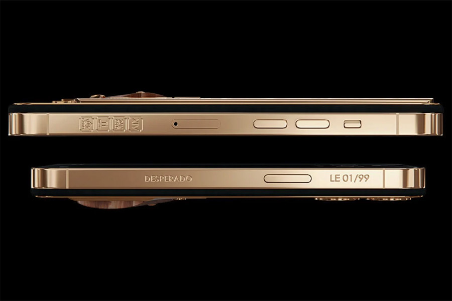 Caviar's 'Notorious' iPhone 15 Pro: A Golden Marvel for $8630