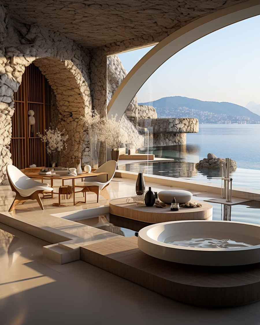 Gravity-Defying Luxury of Cliffside Roost