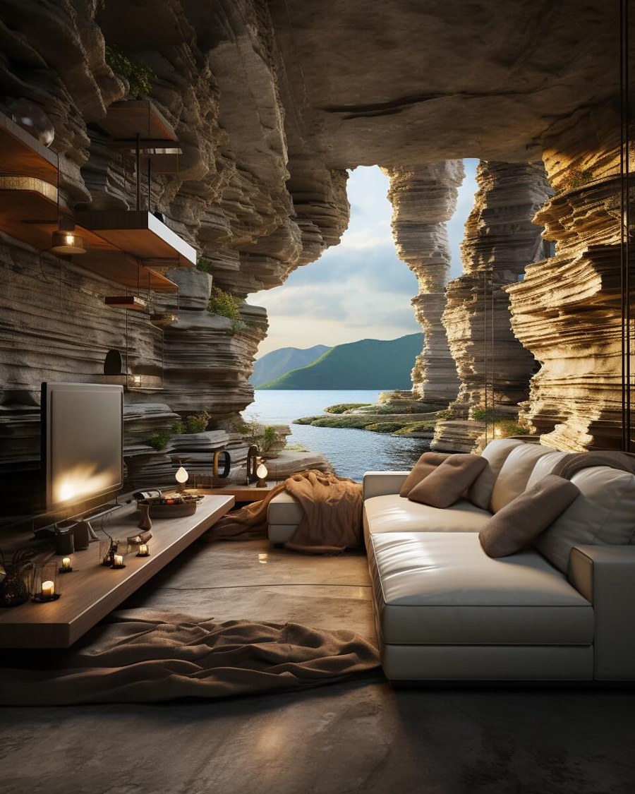 Gravity-Defying Luxury of Cliffside Roost