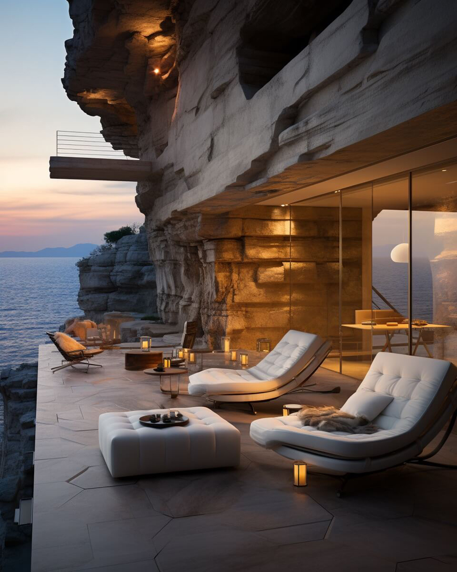 Gravity-Defying Luxury of Cliffside Roost