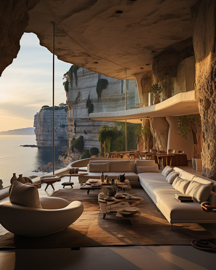 Gravity-Defying Luxury of Cliffside Roost