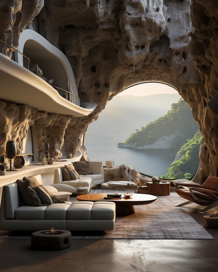 Gravity-Defying Luxury of Cliffside Roost