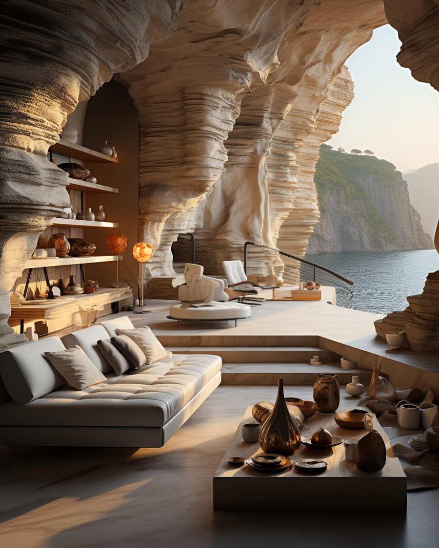 Gravity-Defying Luxury of Cliffside Roost