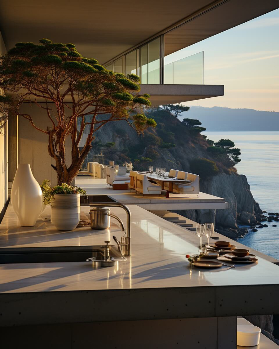 Gravity-Defying Luxury of Cliffside Roost