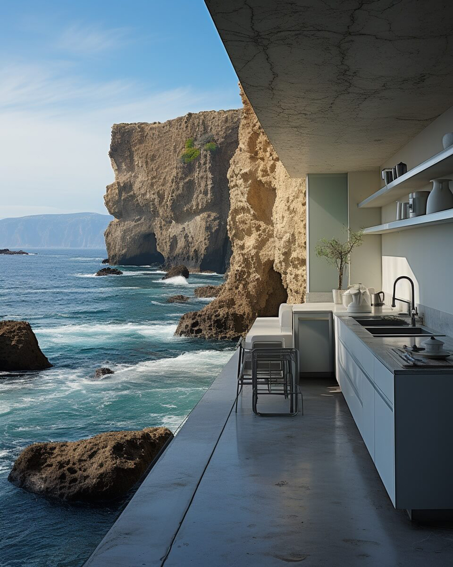 Gravity-Defying Luxury of Cliffside Roost