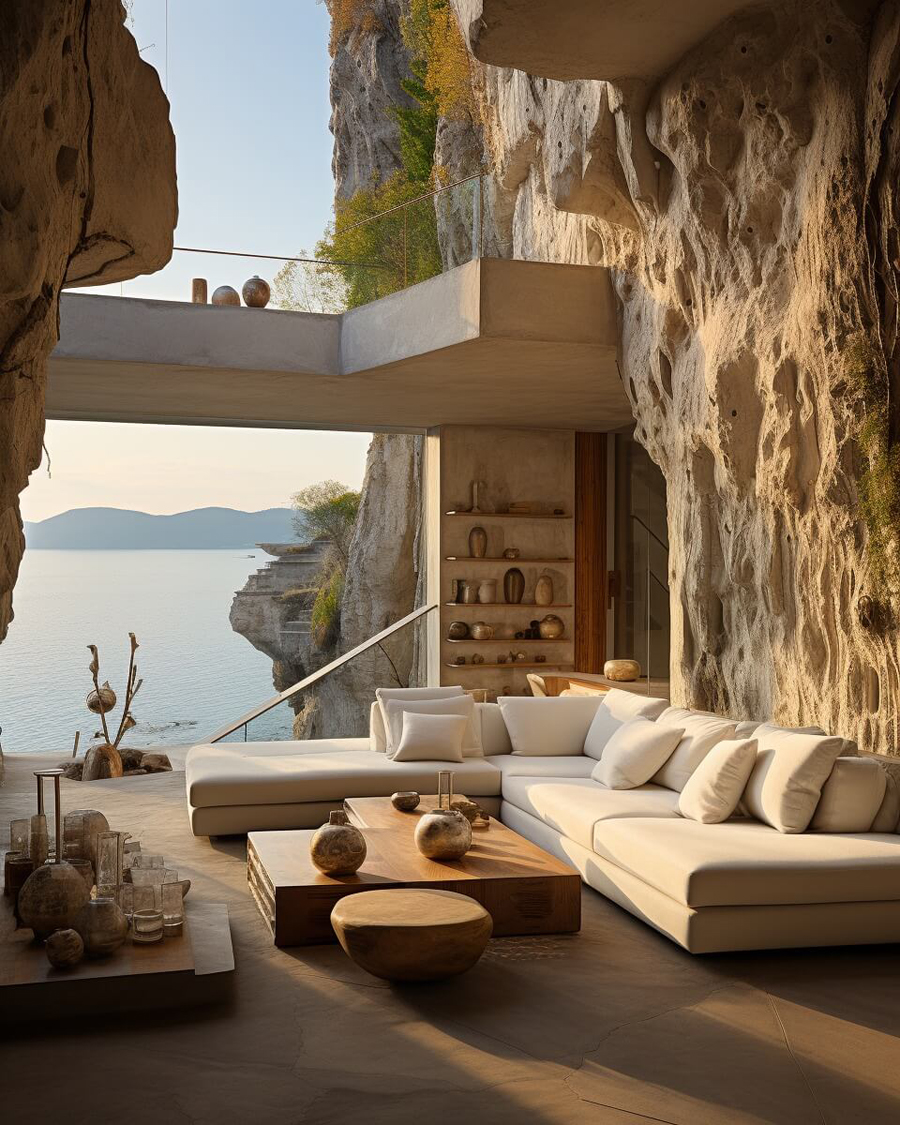 Gravity-Defying Luxury of Cliffside Roost