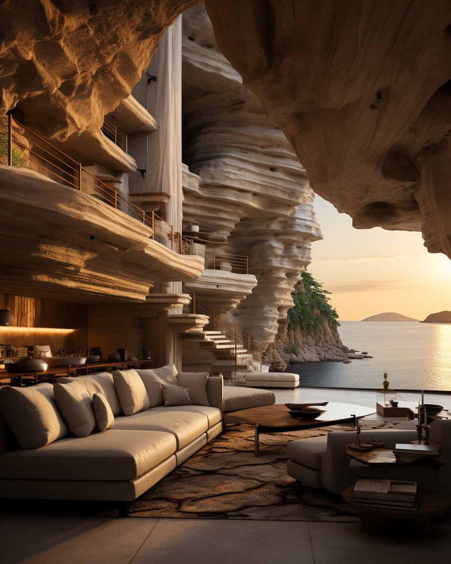 Gravity-Defying Luxury of Cliffside Roost