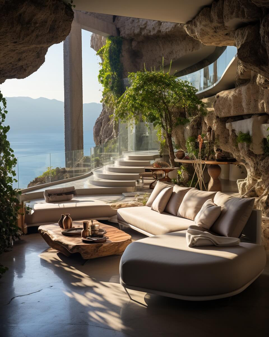 Gravity-Defying Luxury of Cliffside Roost