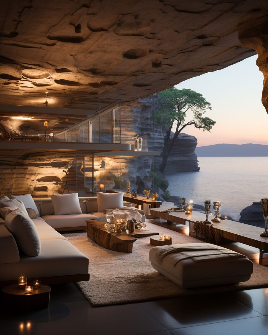 Gravity-Defying Luxury of Cliffside Roost