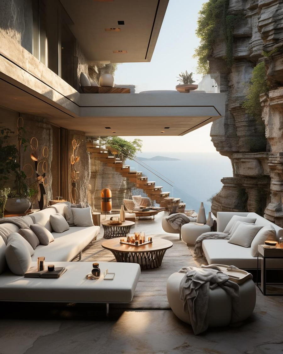 Gravity-Defying Luxury of Cliffside Roost