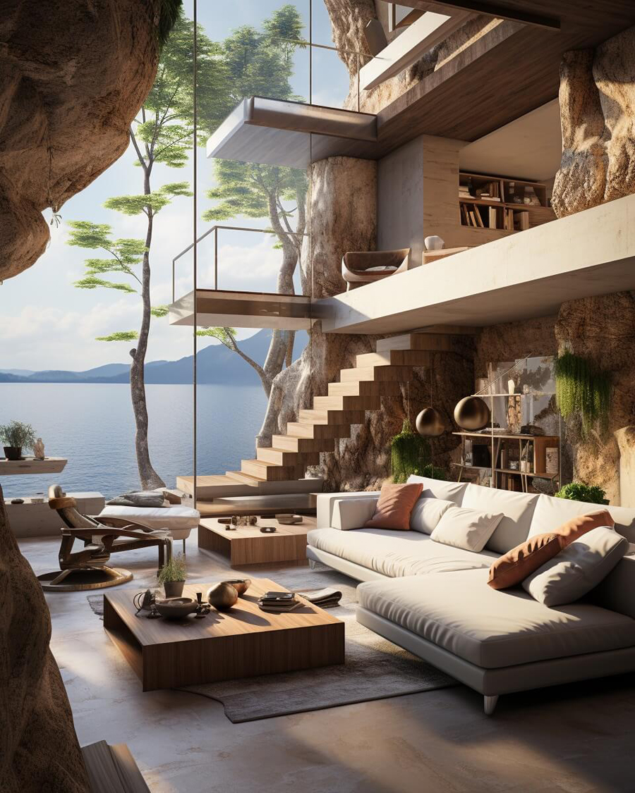 Gravity-Defying Luxury of Cliffside Roost