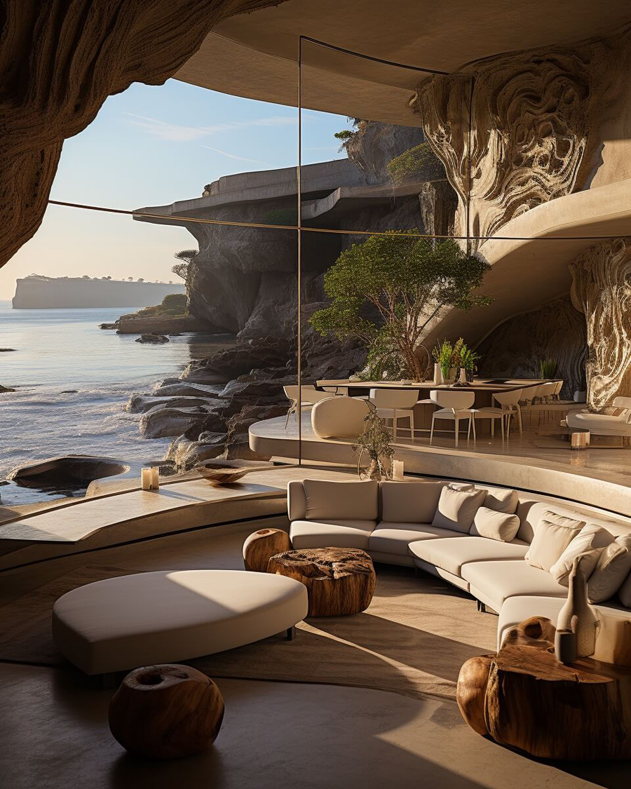 Gravity-Defying Luxury of Cliffside Roost