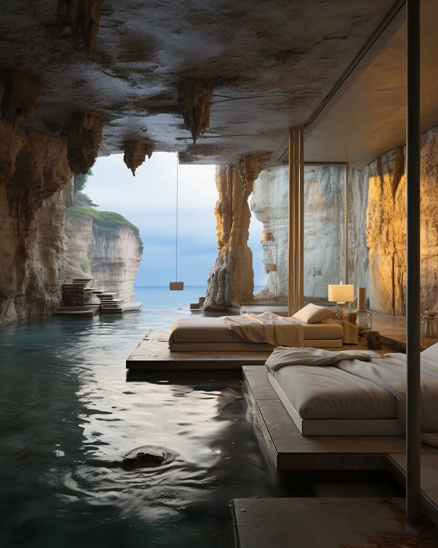 Gravity-Defying Luxury of Cliffside Roost