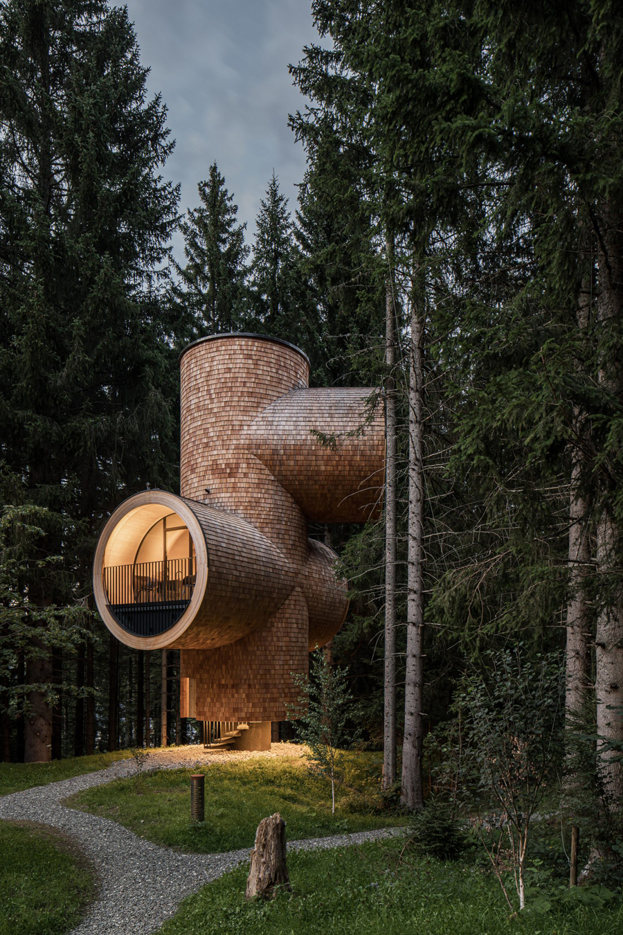Fairytale Inspired Bert Treehouses by Precht and BaumBau