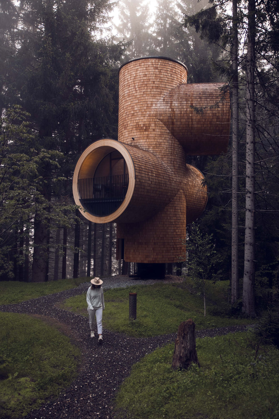 Fairytale Inspired Bert Treehouses by Precht and BaumBau