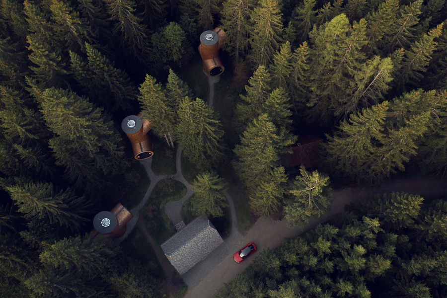 Fairytale Inspired Bert Treehouses by Precht and BaumBau