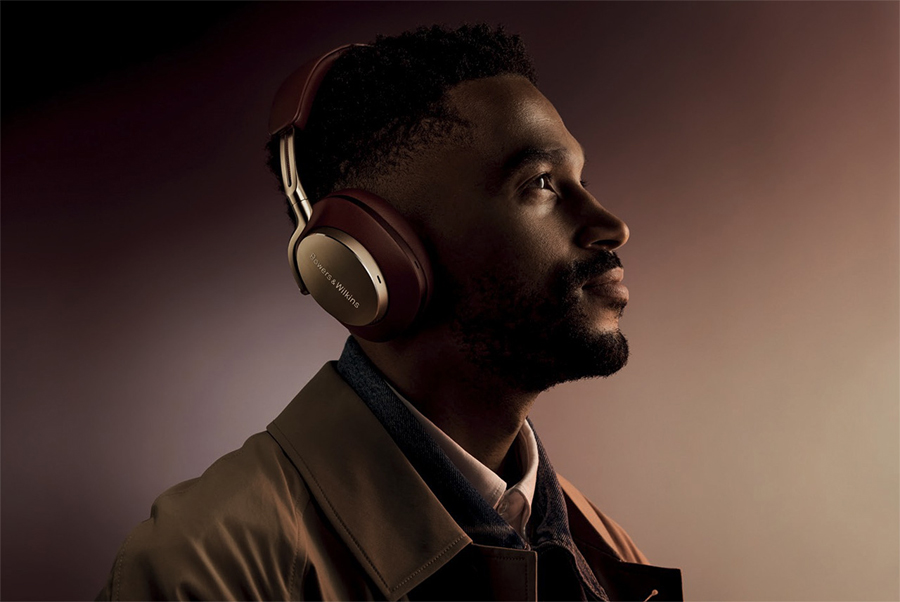 Gold-Covered Elegance of Bowers & Wilkins Px8 Luxury Headphones