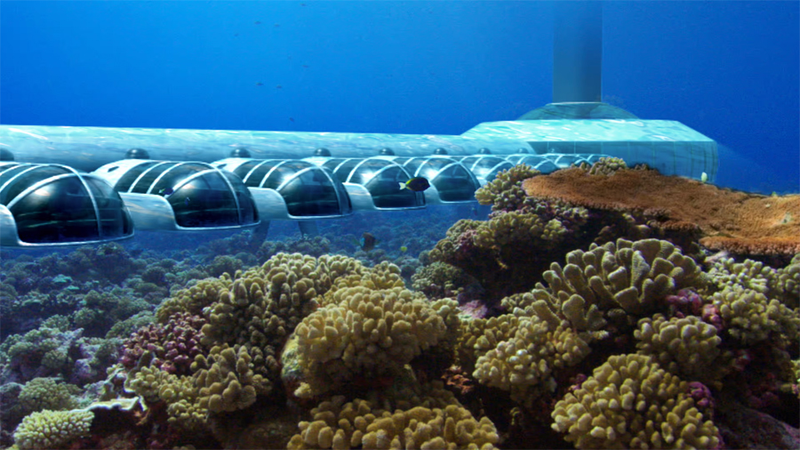 Fiji's Poseidon Underwater Resort