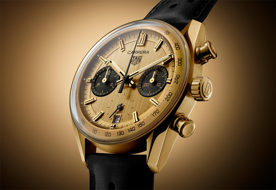 TAG Heuer Carrera Turns 60 - A Look at the New Gold Chronograph