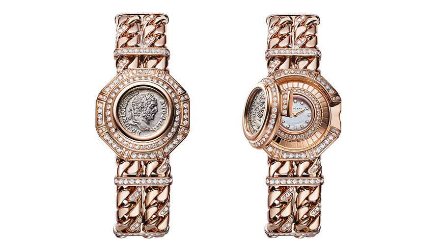 Acient Coins in Bulgari's Monete Catene Watch Collection