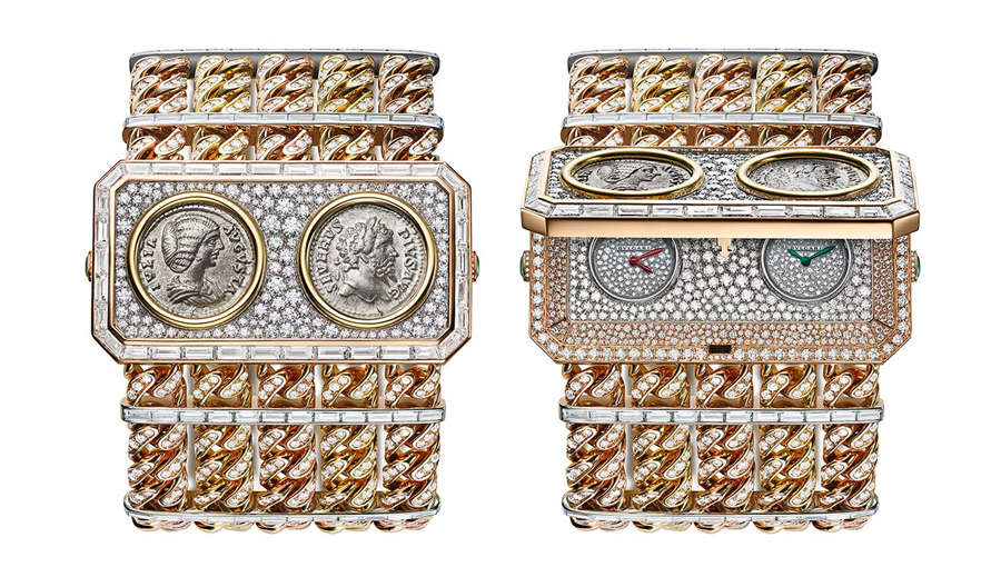 Acient Coins in Bulgari's Monete Catene Watch Collection