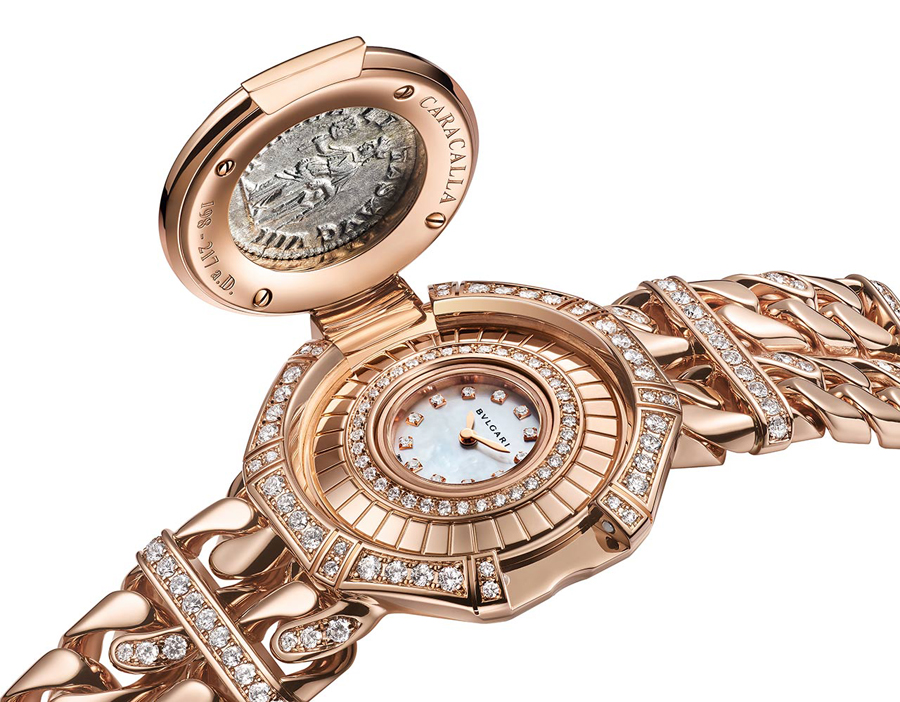 Acient Coins in Bulgari's Monete Catene Watch Collection